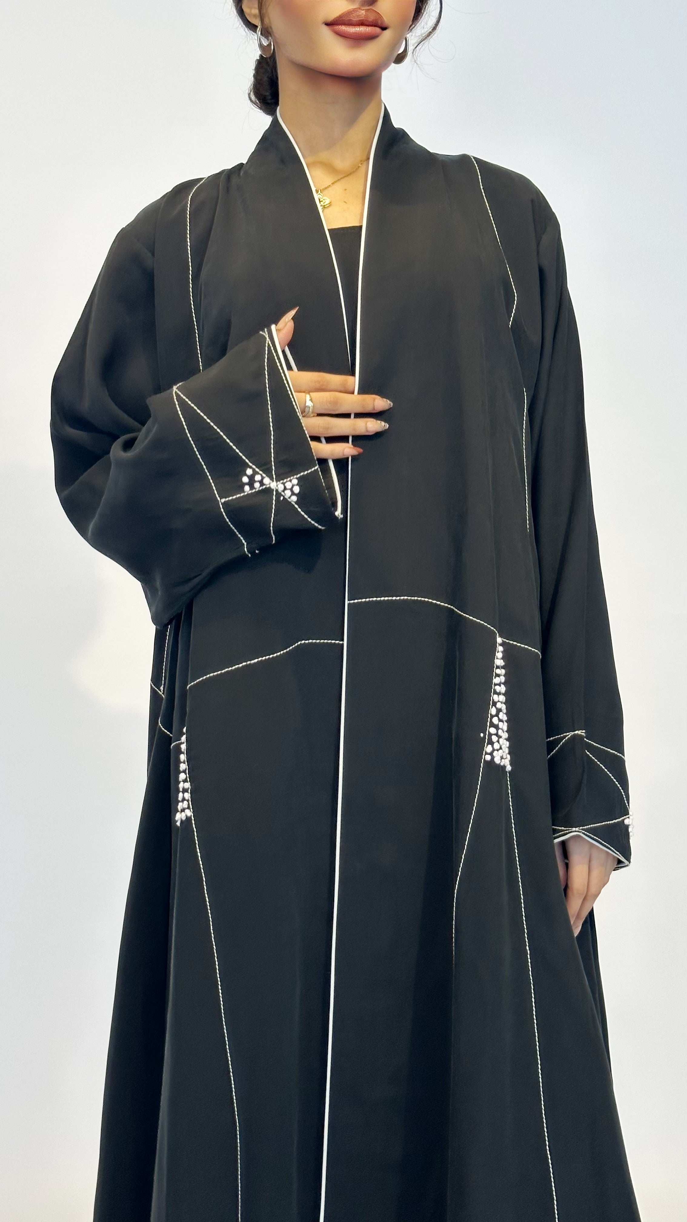 MW991 - حرير مغسول نص كلوش - Aya