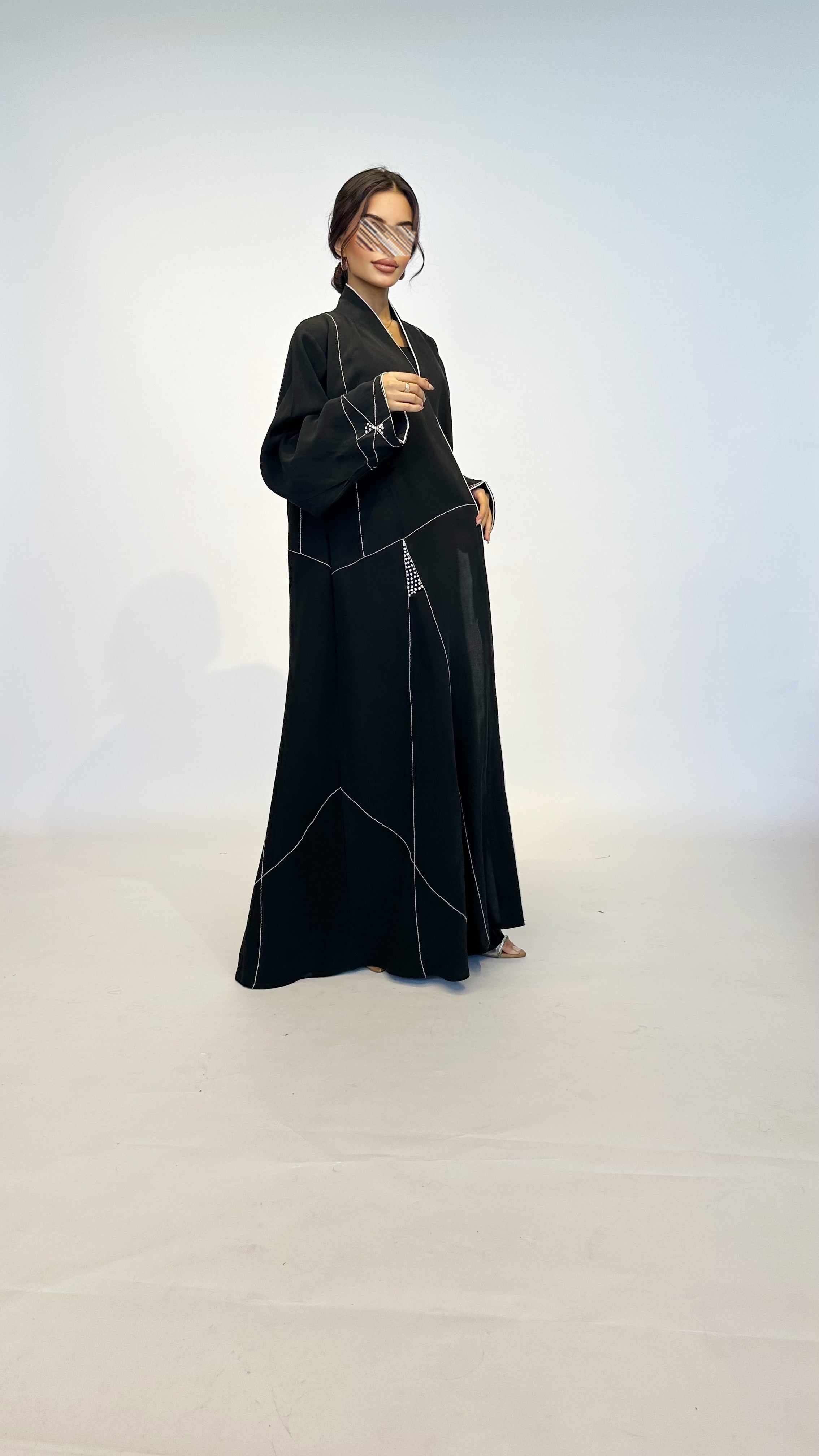 MW991 - حرير مغسول نص كلوش - Aya