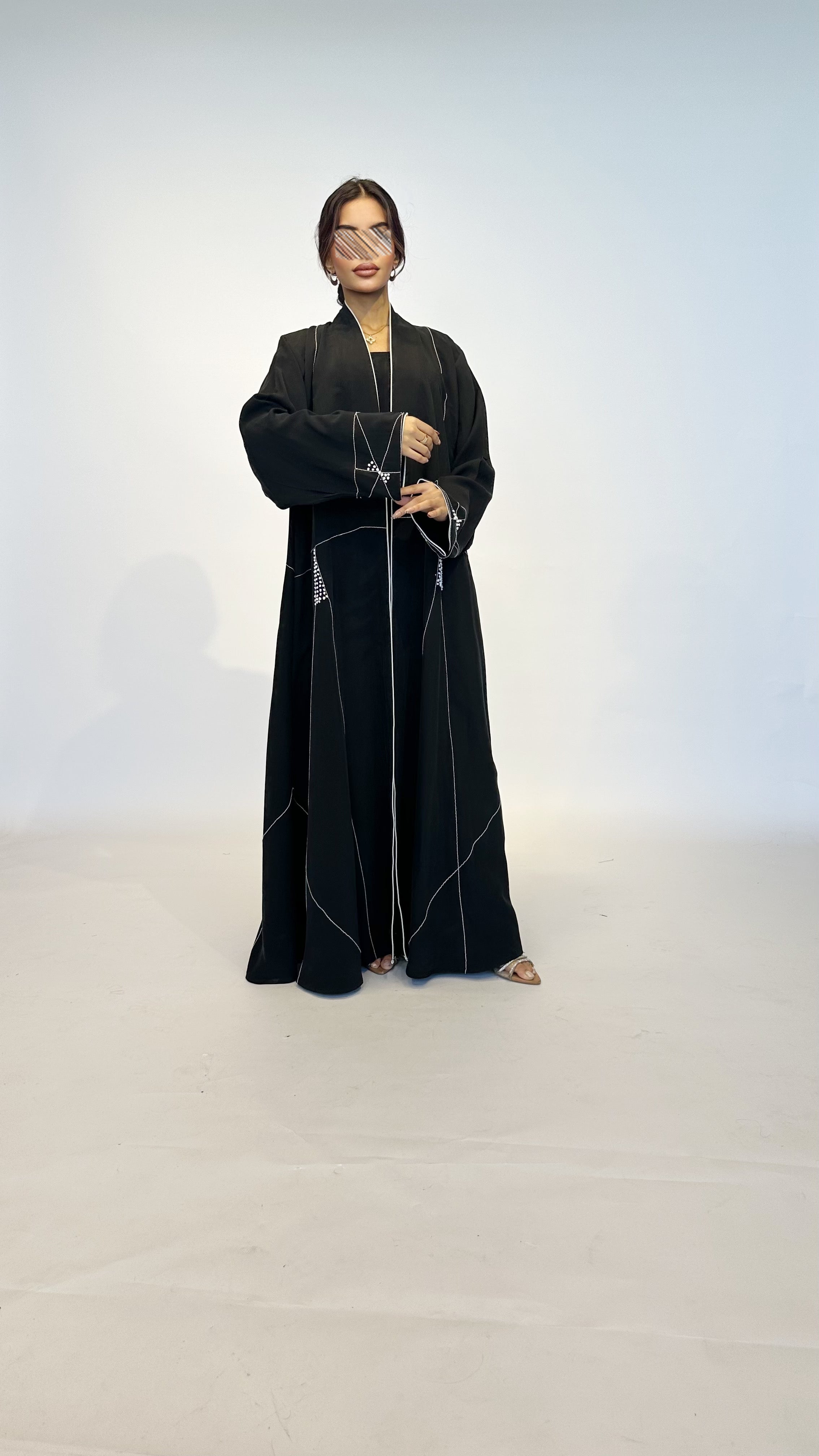 MW991 - حرير مغسول نص كلوش - Aya