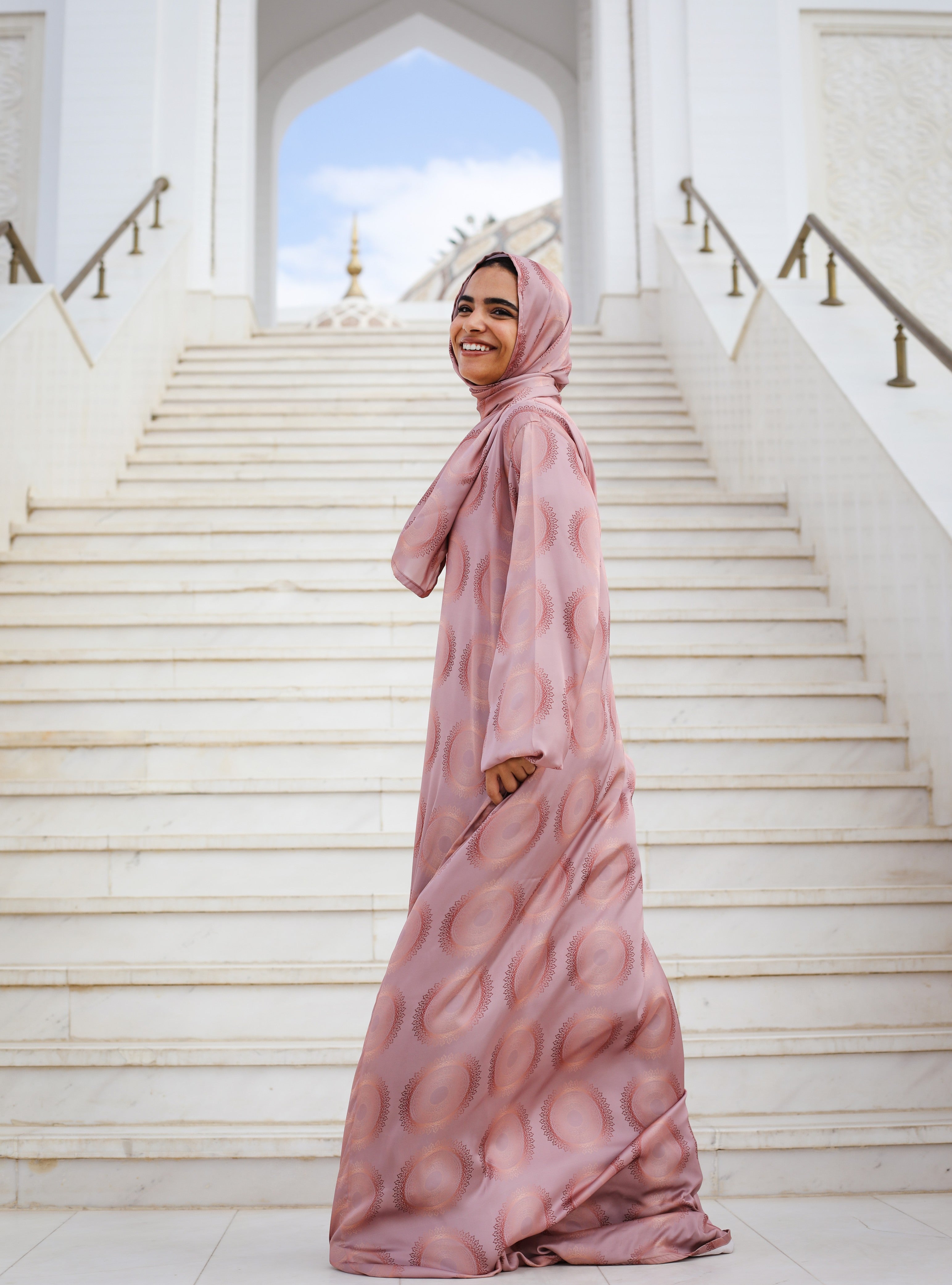 Rose Glow Prayer Dress - Aya