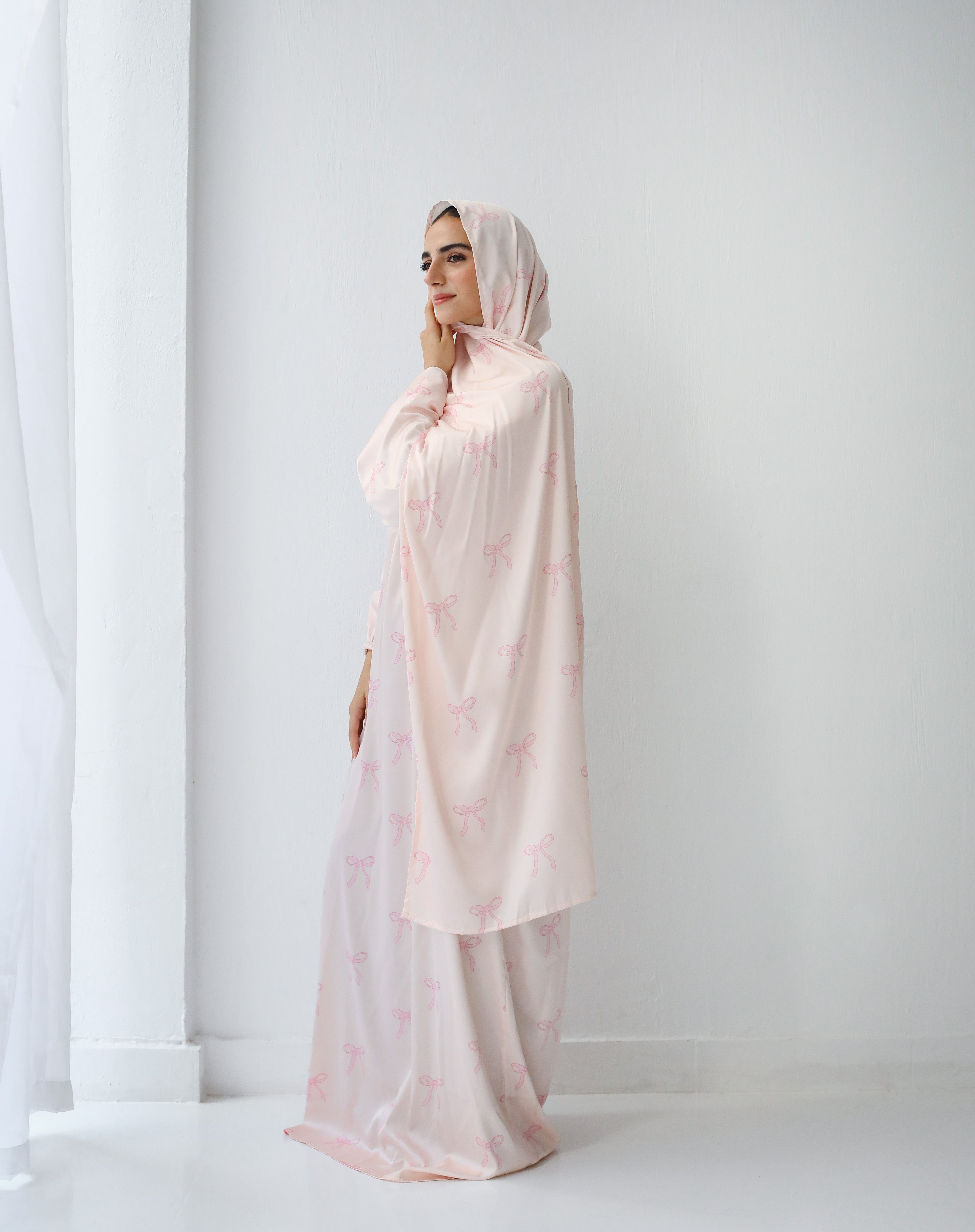 Rose Ties Prayer Dress - Aya