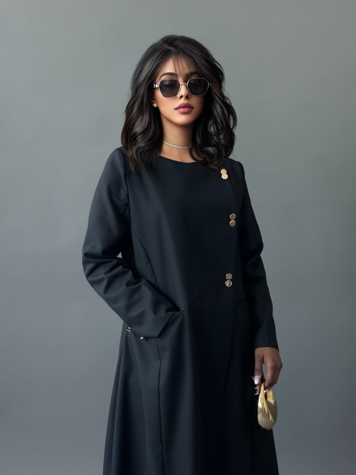 MWT4050  - عبايه بليزر راقيه وحصريه