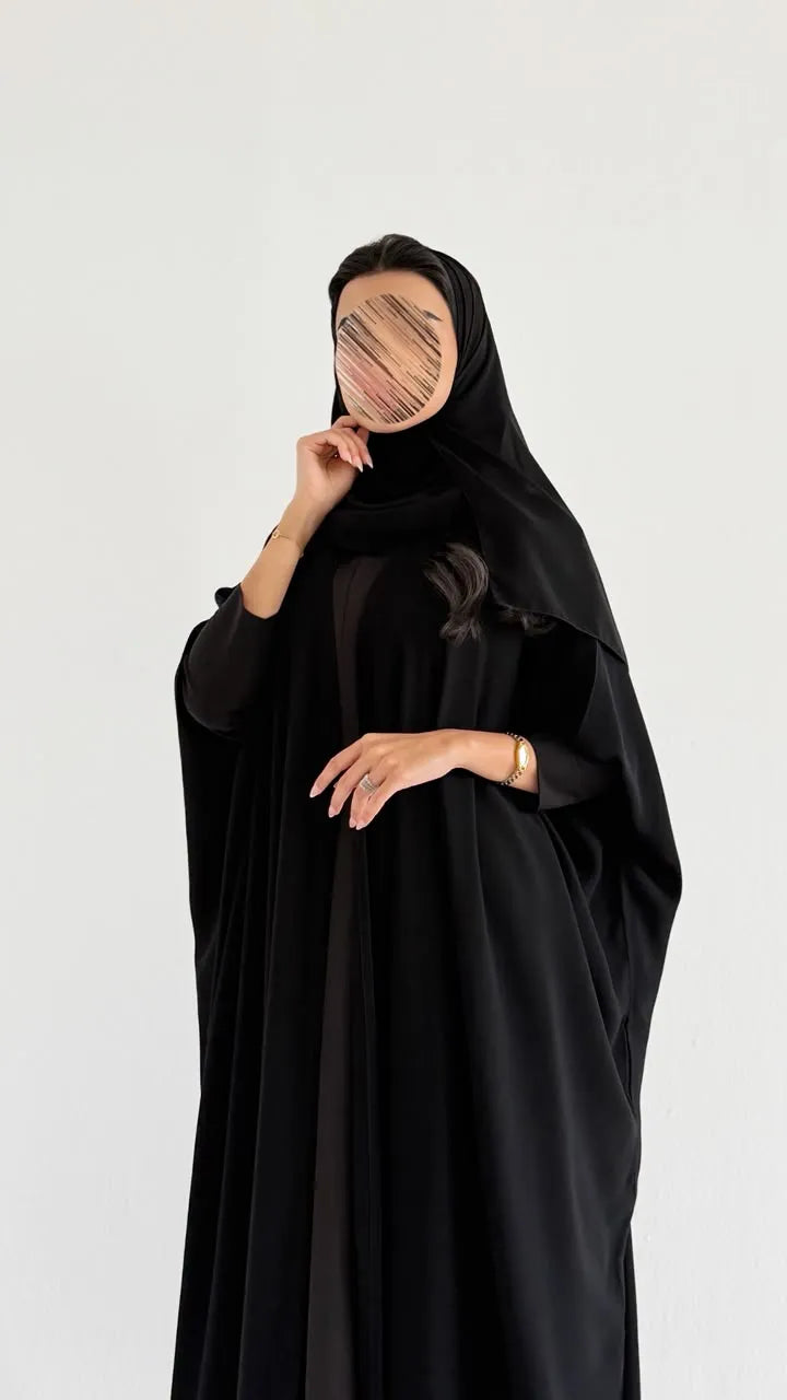 MWT4094  -  عباية بشت خام كوبا اكمام استرتش