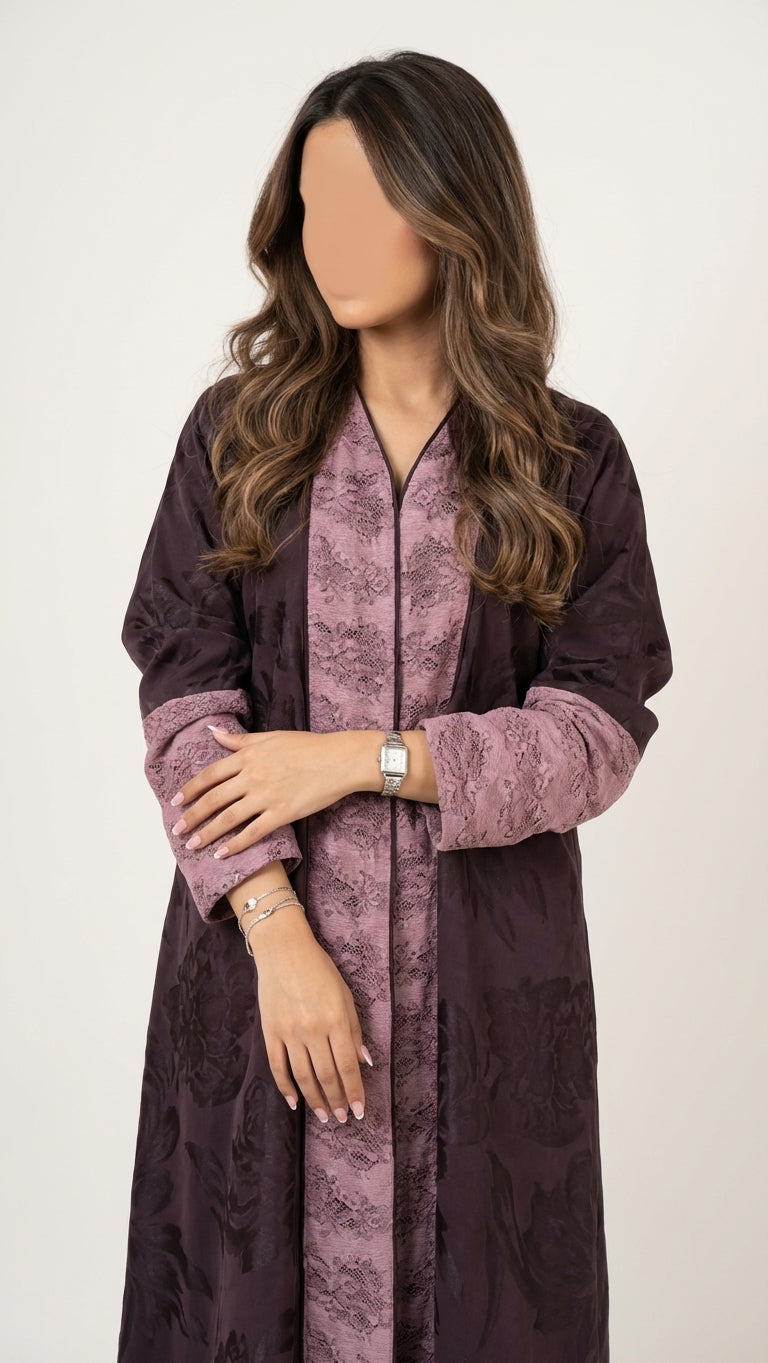 عباية بتدخيلة دانتيل  - Image 3