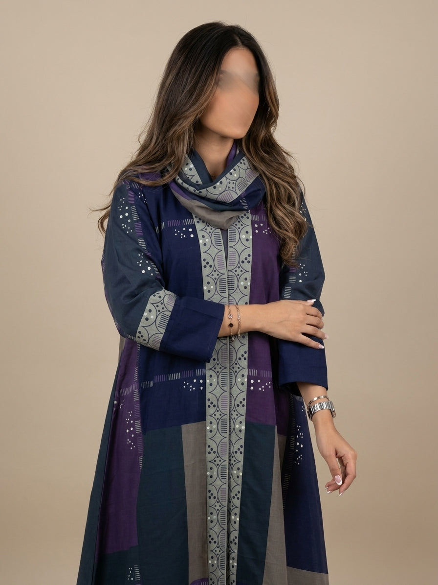 عباية طباعة | Printed Abaya - Image 2