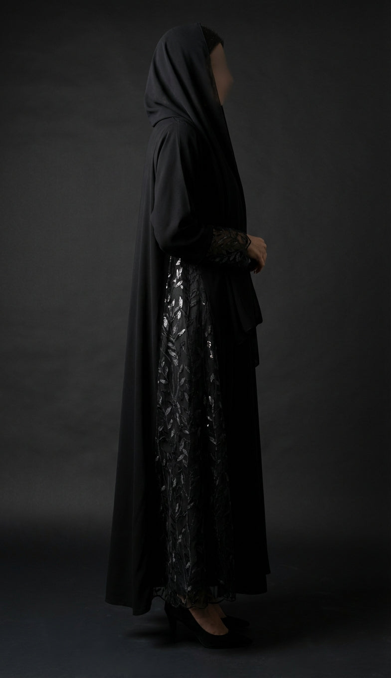 عباية بتدخيلات جانبية - Image 4