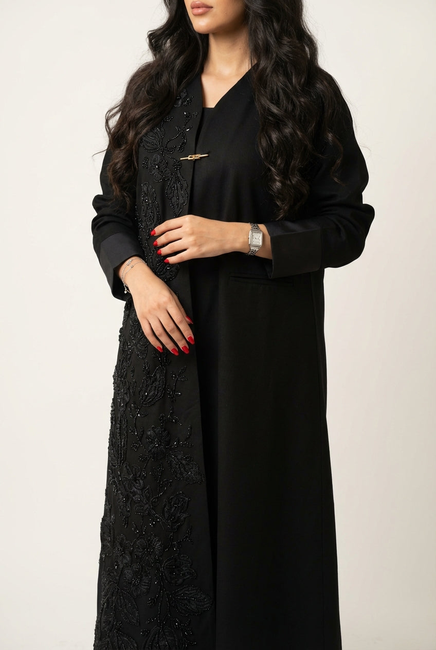 عباية بليزر بكلفة وردات - Image 2