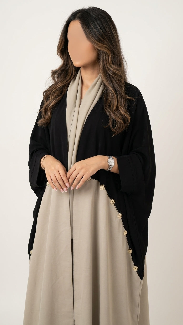 عباية بشك يدوي	 - Image 2