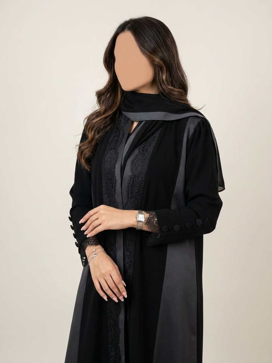 عباية مع تدخيلة كلفة  - Image 2