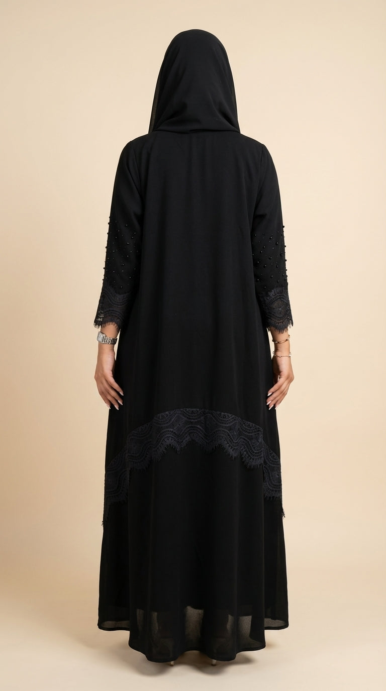 عباية بتدخله دانتيل - Image 5
