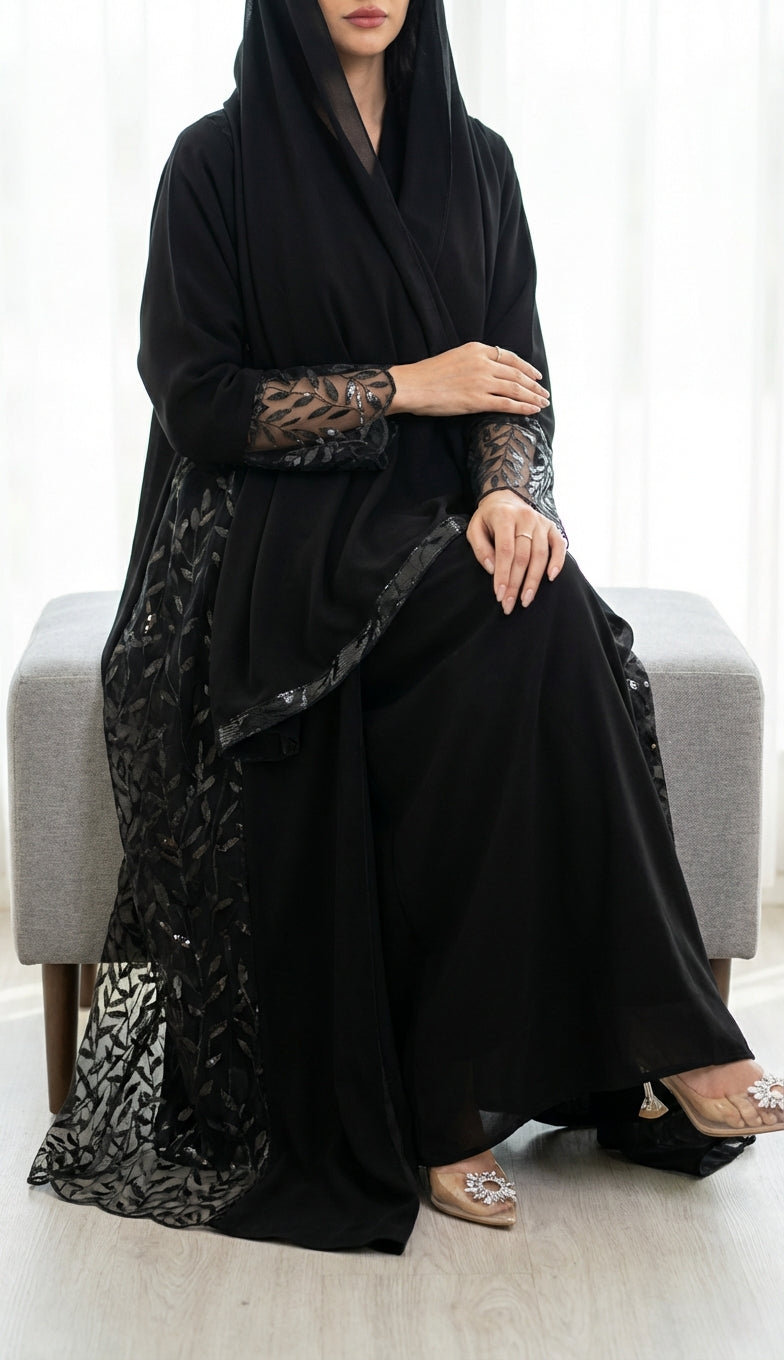 عباية بتدخيلات جانبية - Image 2