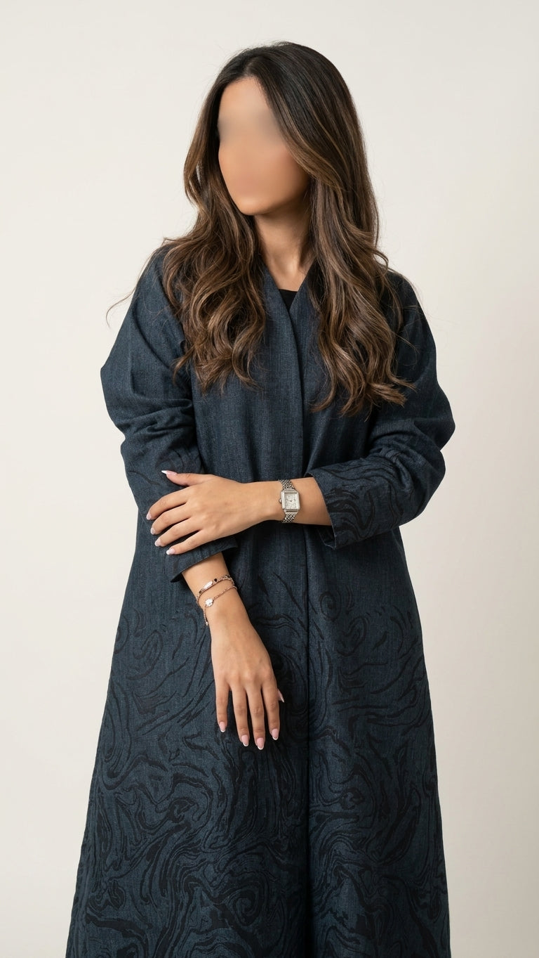 عباية لينن طباعة	 - Image 1