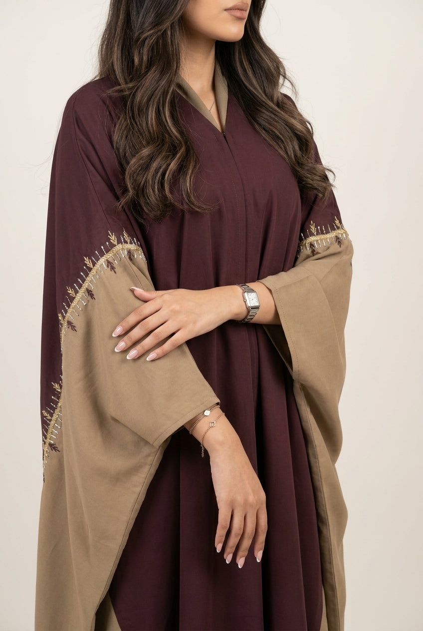 عباية بشك يدوي	 - Image 2