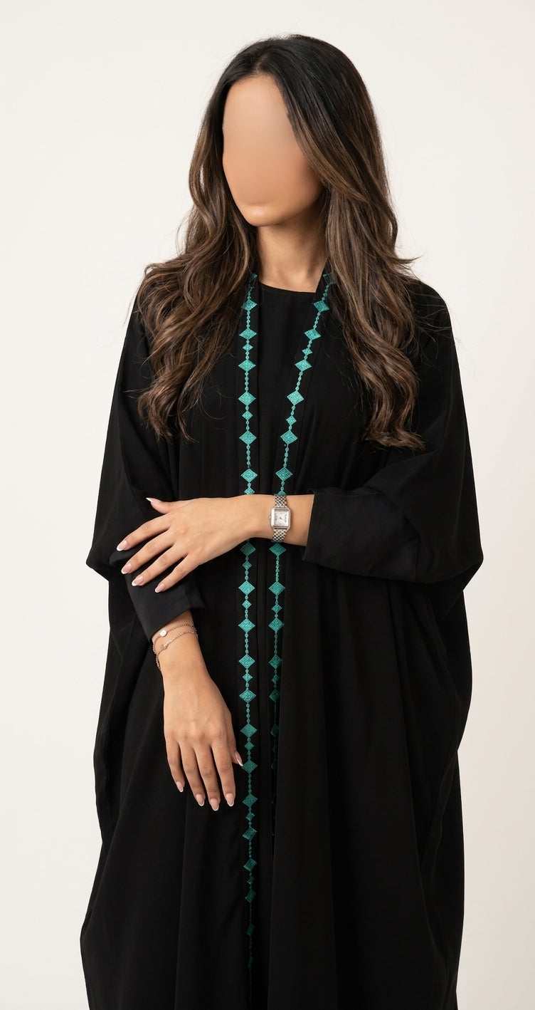 عباية تطريز بالامام - Image 3