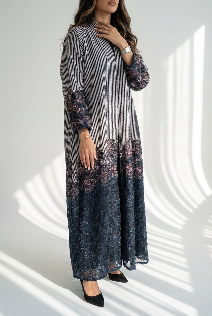 عباية طباعة | Printed Abaya - Image 1