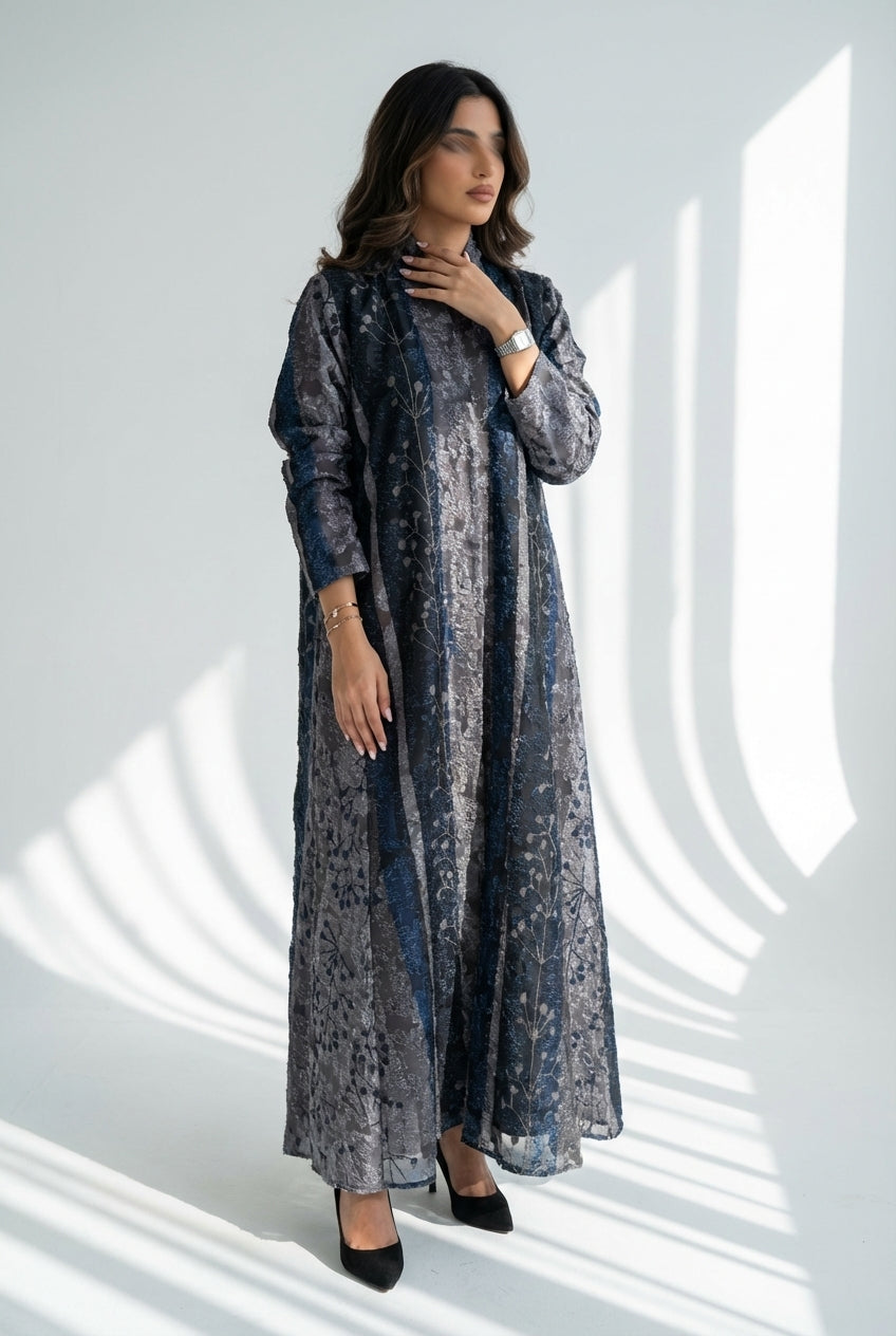 عباية طباعة | Printed Abaya - Image 1