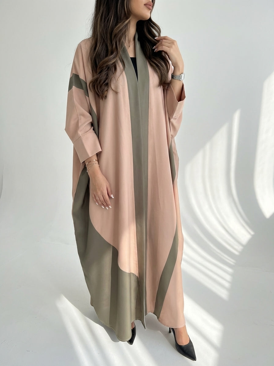 عباية حرير طباعة  - Image 2