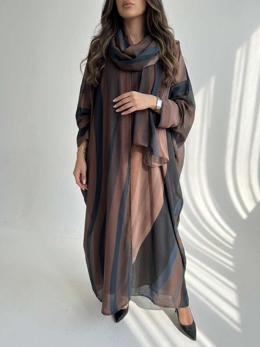عباية طباعة | Printed Abaya - Image 1
