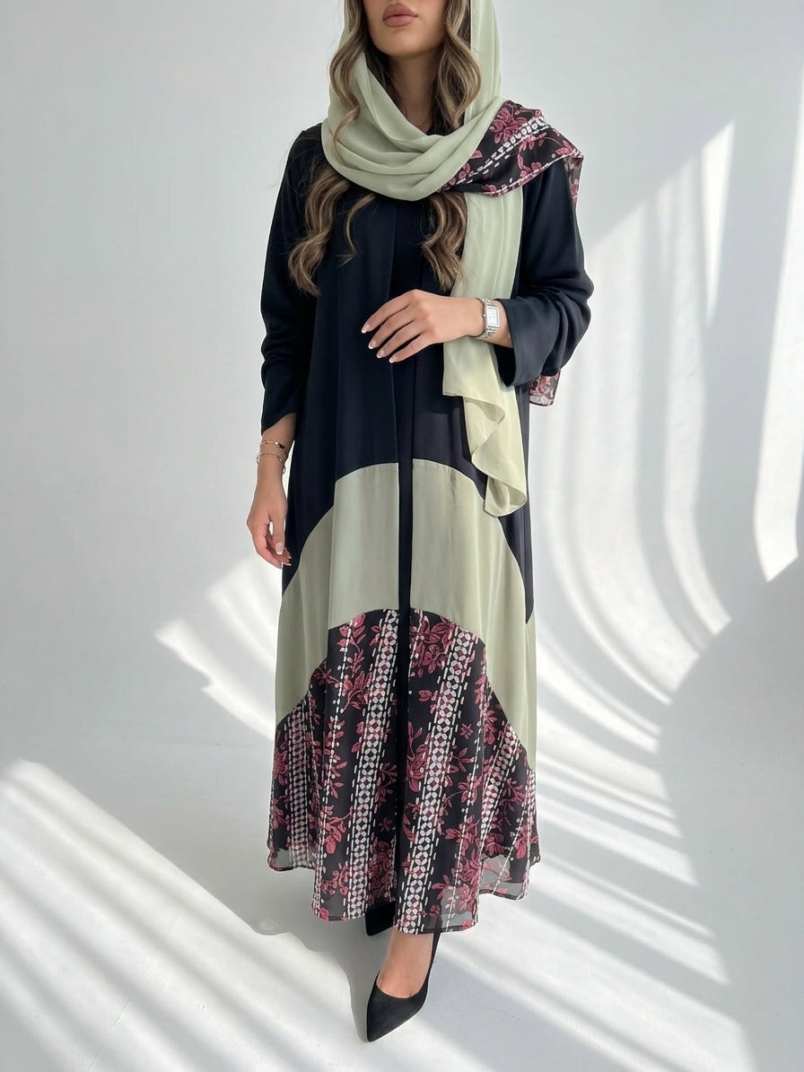 عبايه بتدخله طباعة - Image 1