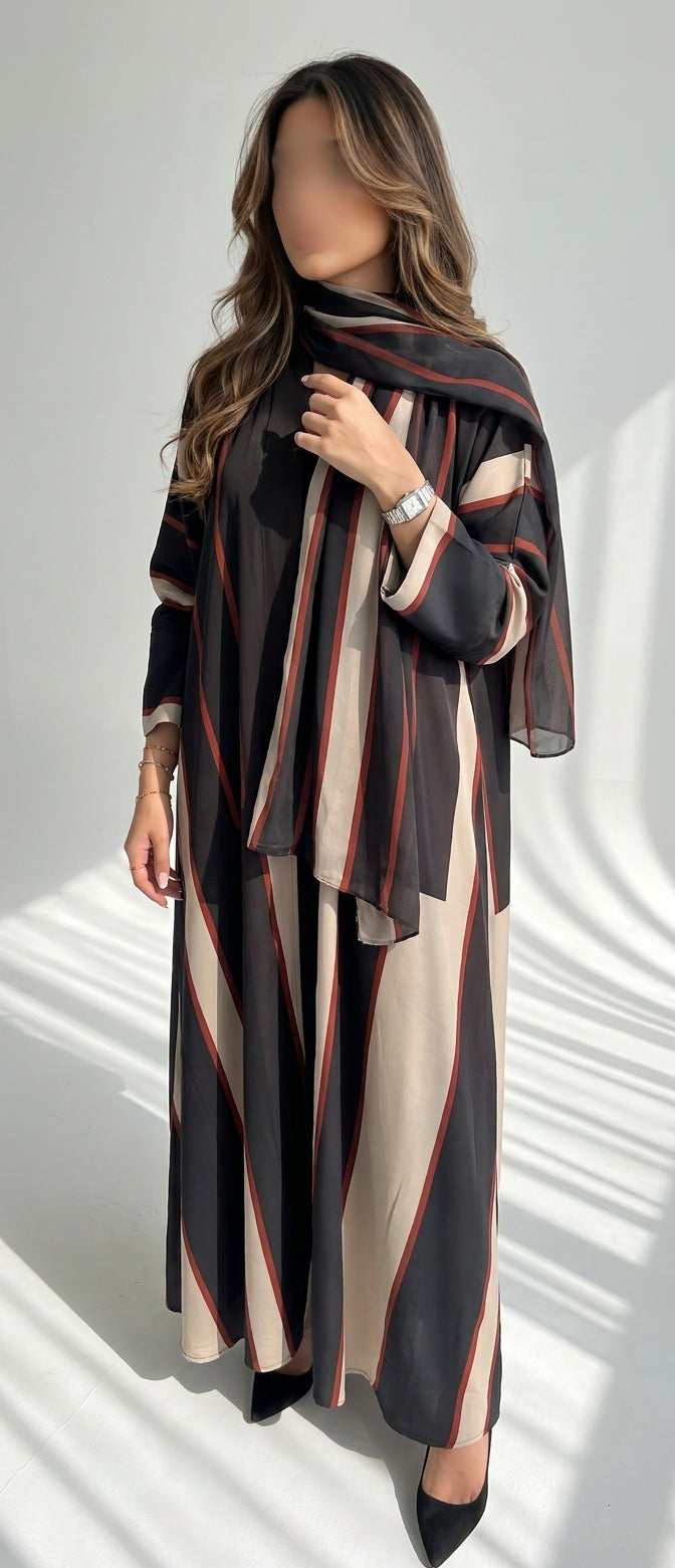 عباية طباعة | Printed Abaya - Image 1