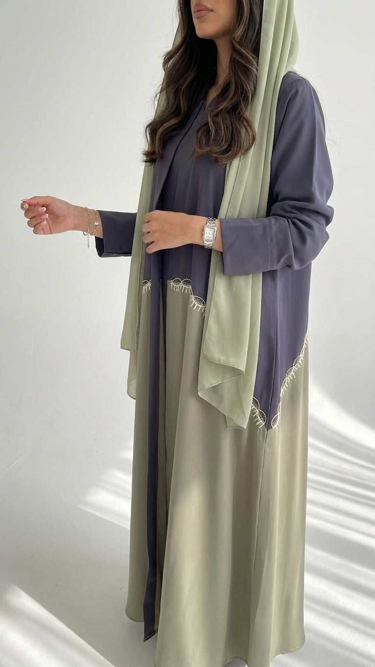 عباية بشك يدوي - Image 2