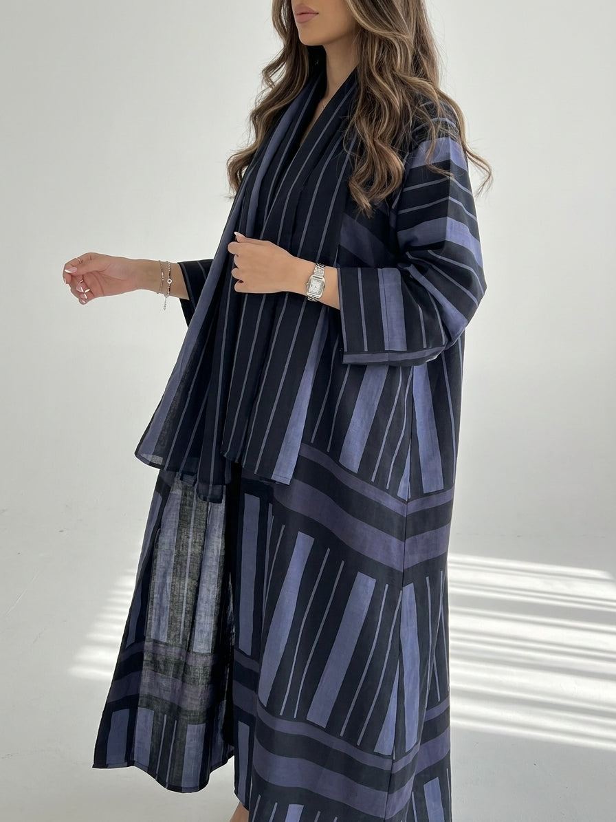 عباية طباعة | Printed Abaya - Image 3