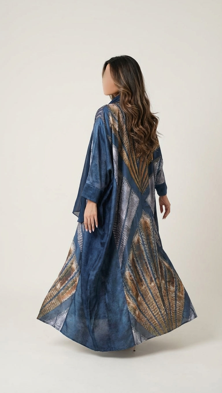 عباية طباعة | Printed Abaya - Image 4