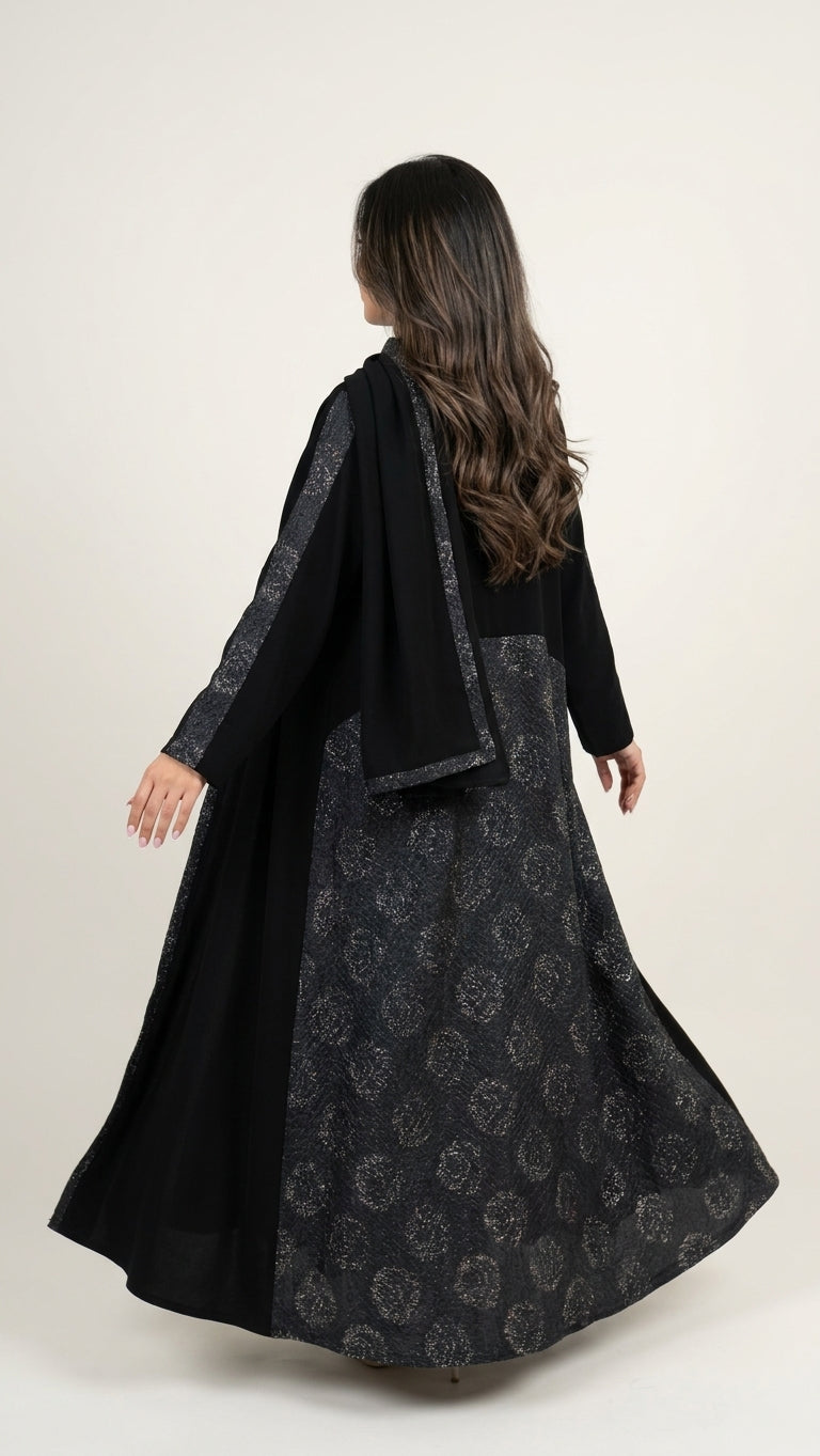 عباية كريب مع تدخيلة ركامه - Image 4