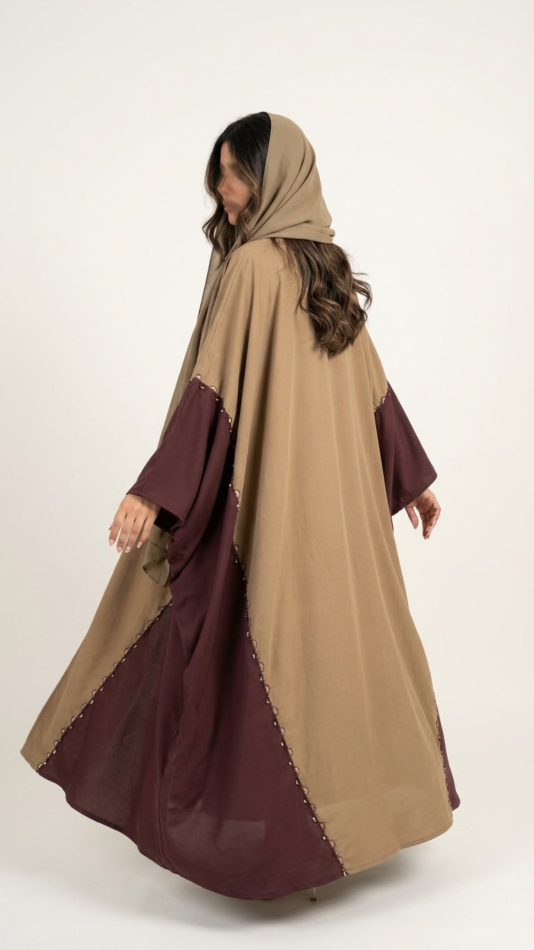 عباية بشك يدوي	 - Image 5