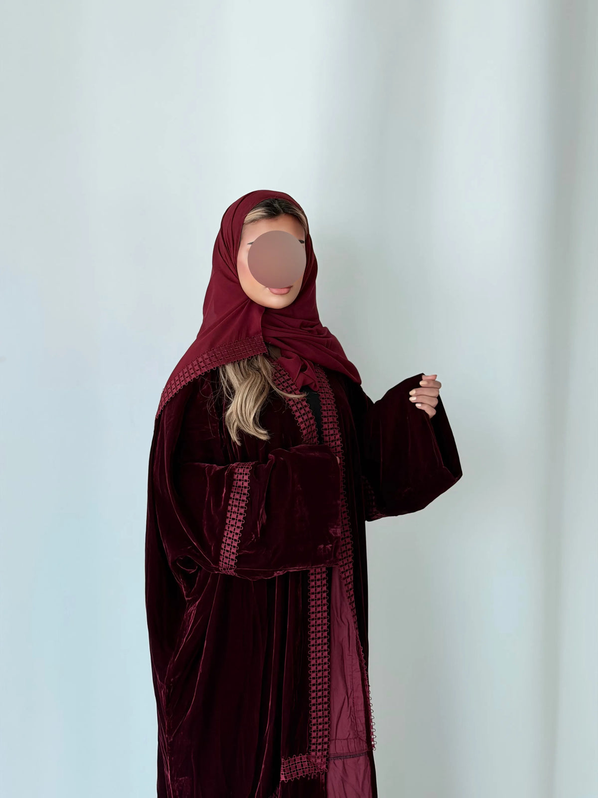 MWT5259 - عباية ترندي بقصة نص بشت مميزة و حصرية - Aya